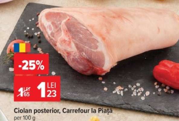 Ciolan posterior, Carrefour la Piață