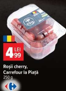 Roșii cherry, Carrefour la Piață