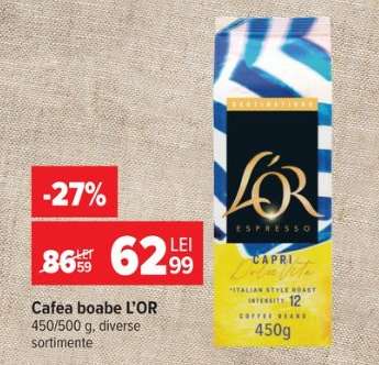 Cafea boabe, L'or