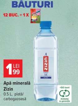 Apă minerală Zizin