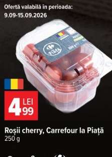 Roșii cherry, Carrefour la Piață