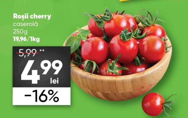 Rosii cherry caserolă