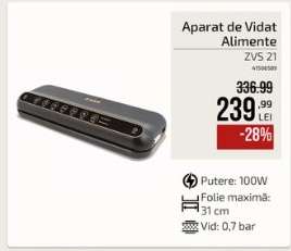 Aparat de Vidat Alimente ZVS 21