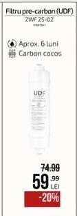 Filtru pre-carbon (UDF)