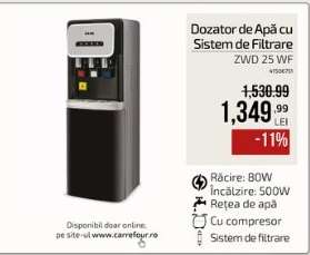 Dozator de Apă cu Sistem de Filtrare ZWD 25 WF