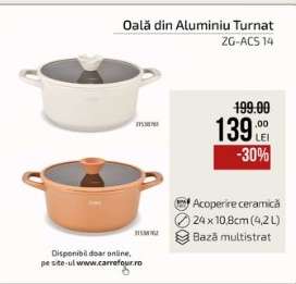 Oală din Aluminiu Turnat ZG-ACS 14