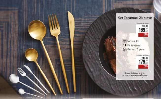 Set Tacâmuri 24 piese