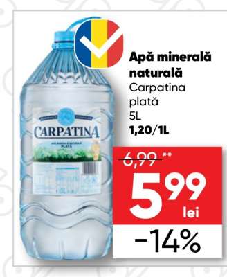 Apă minerală naturală