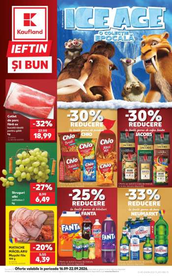 Cataloage Kaufland - 16.09.2026 - 22.09.2026.