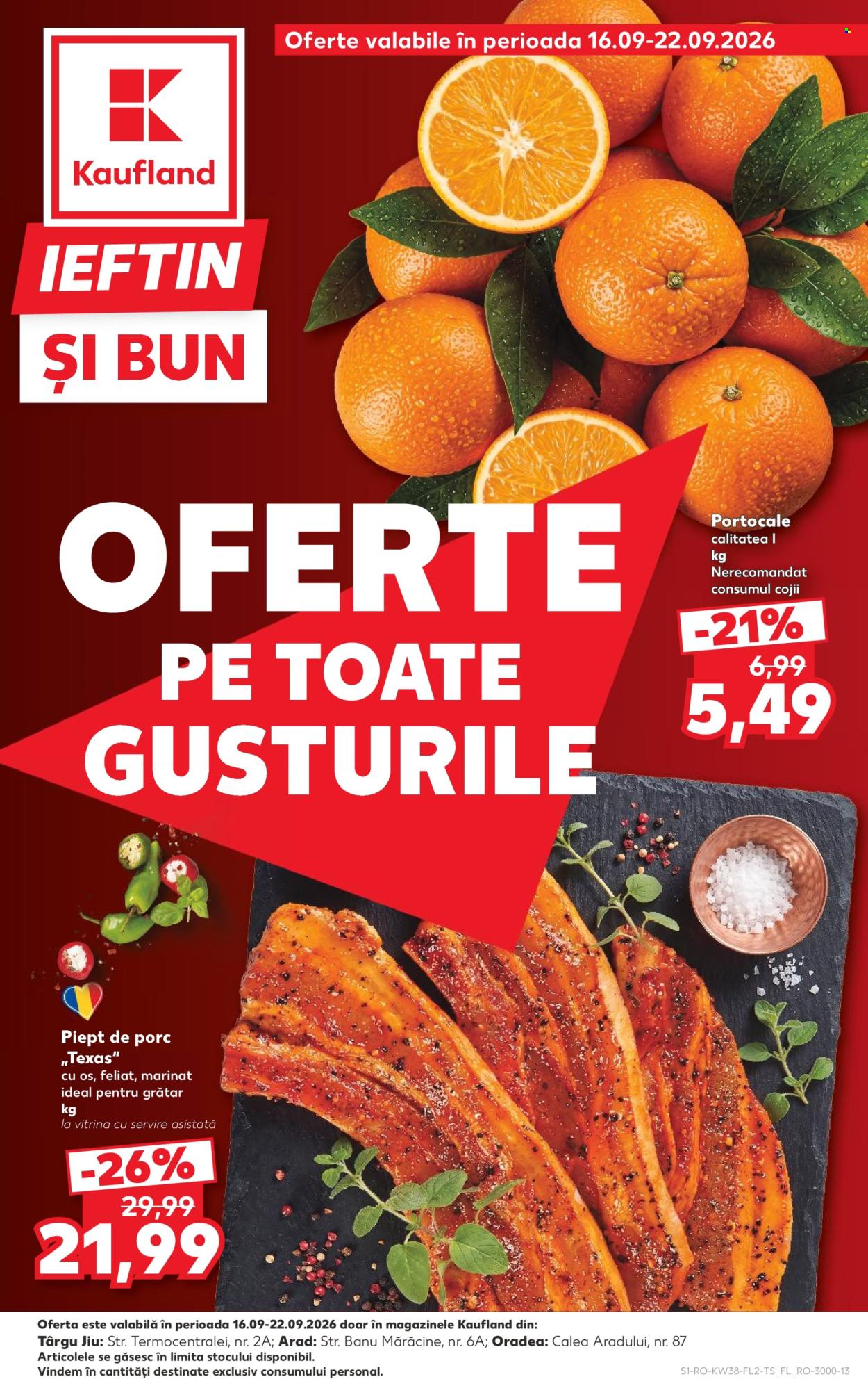 Catalog Kaufland - 16.09.2026 - 22.09.2026. Pagina 1