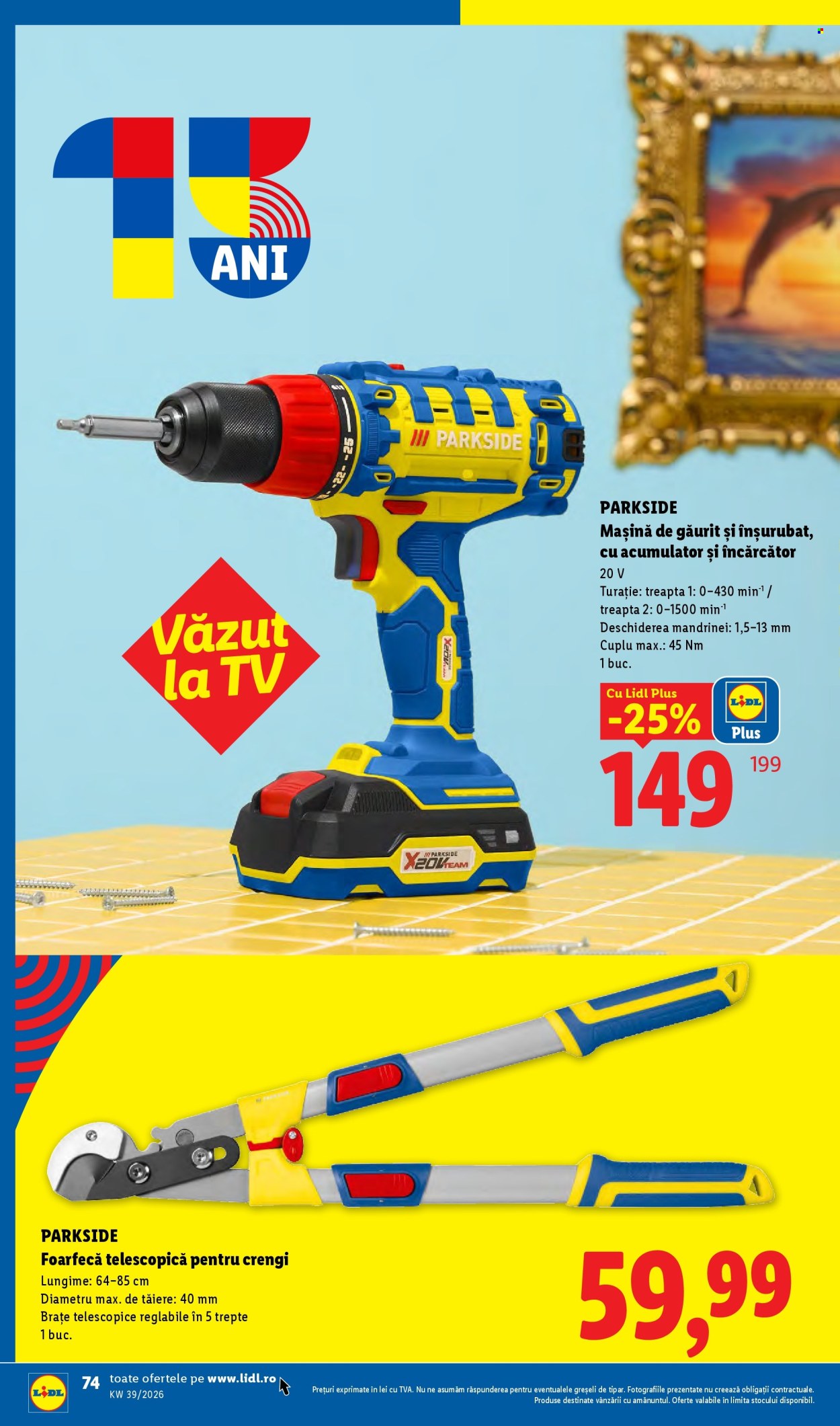 Catalog Lidl - 21.09.2026 - 27.09.2026. Pagina 74
