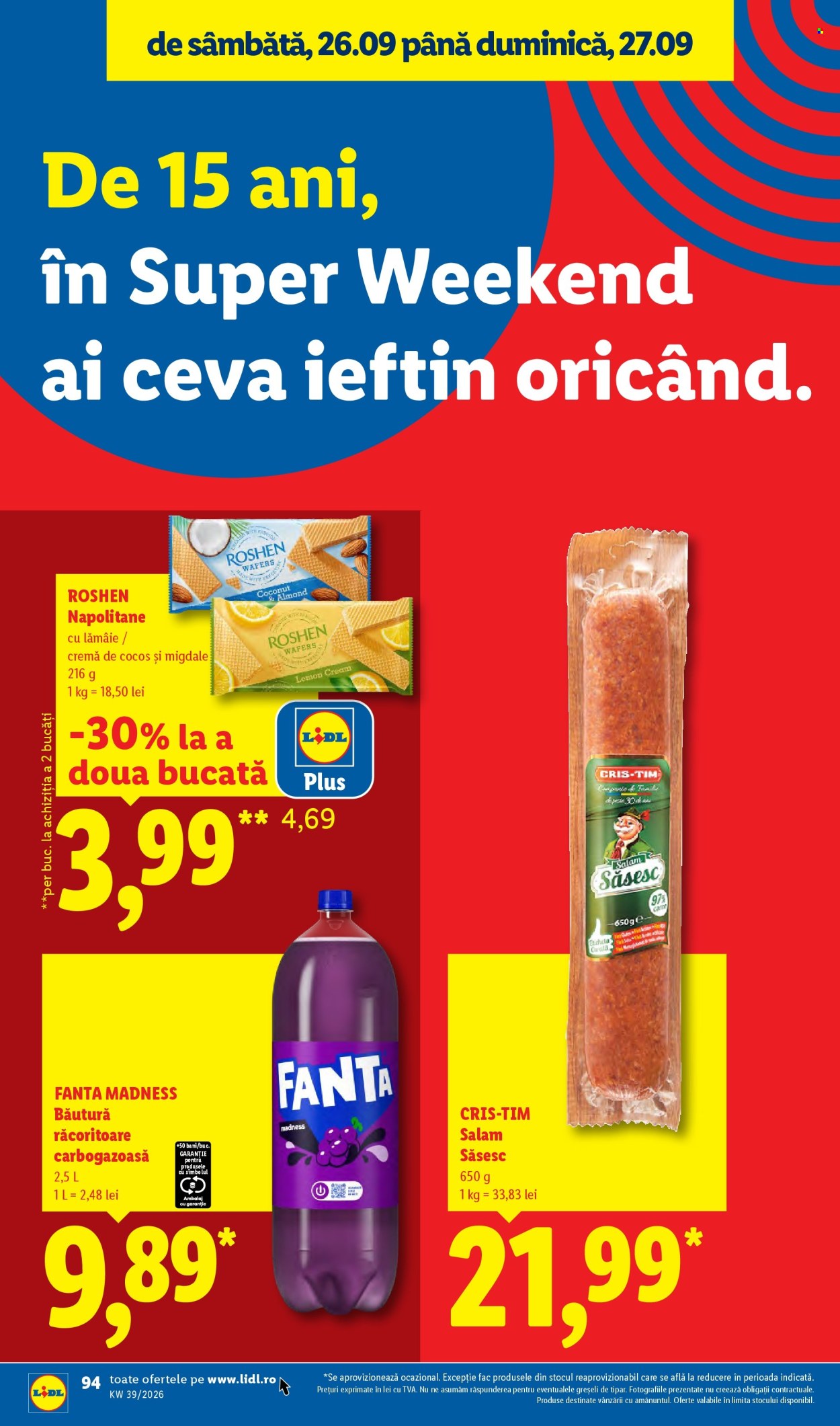 Catalog Lidl - 21.09.2026 - 27.09.2026. Pagina 94