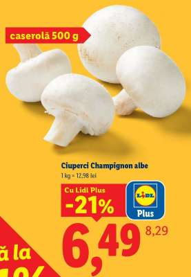 Ciuperci Champignon albe