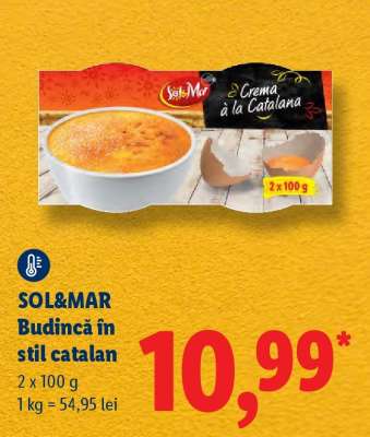 SOL&MAR Budincă în stil catalan