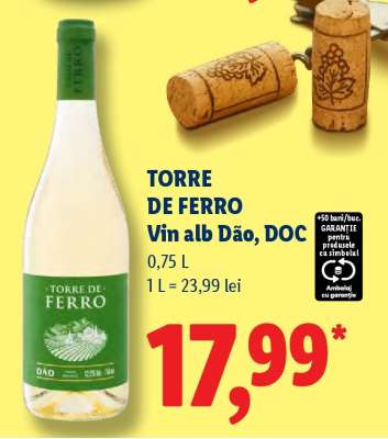 TORRE DE FERRO Vin alb Dão, DOC