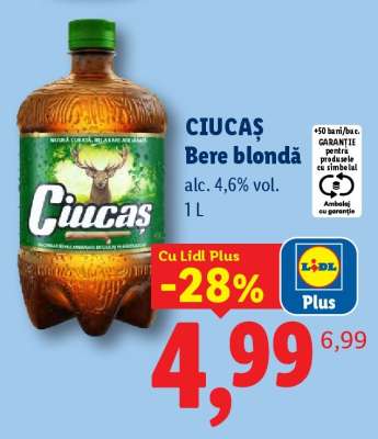 CIUCAŞ Bere blondă