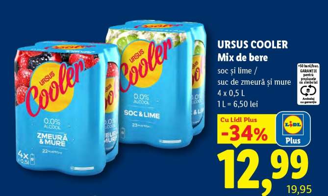 Ursus Cooler Mix de bere