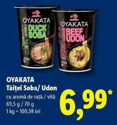 OYAKATA Tăiței Soba/ Udon