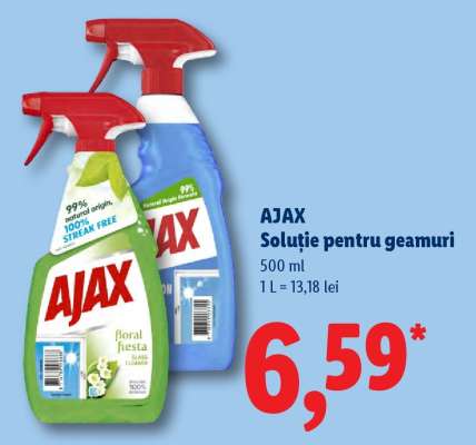 AJAX Soluție pentru geamuri