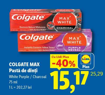Colgate Max Pastă de dinți