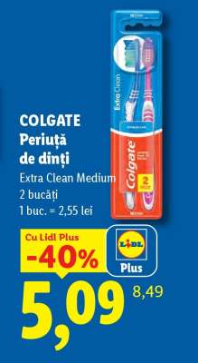 COLGATE Periuţă de dinţi
