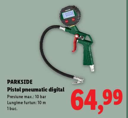 PARKSIDE Pistol pneumatic digital