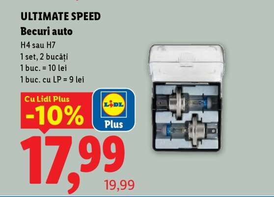 ULTIMATE SPEED Becuri auto