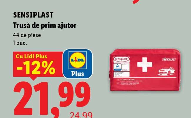 SENSIPLAST Trusă de prim ajutor