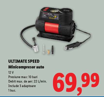 ULTIMATE SPEED Minicompressor auto