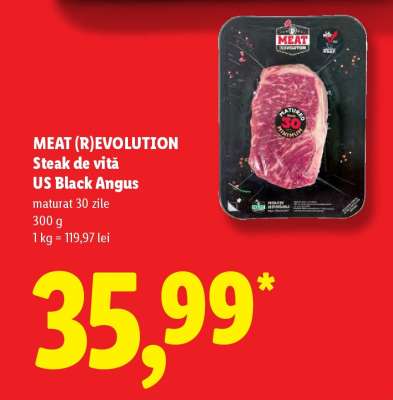 MEAT (R)EVOLUTION Steak de vită US Black Angus