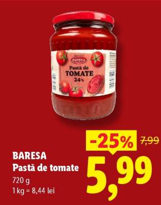 Baresa Pastă de tomate