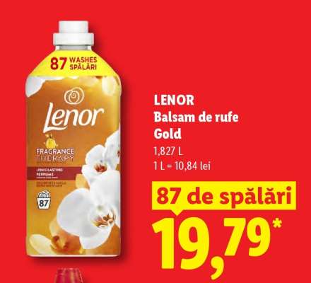 LENOR Balsam de rufe Gold