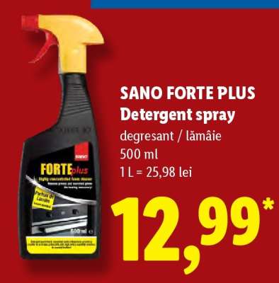 SANO FORTE PLUS Detergent spray