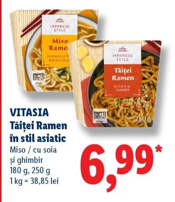 VITASIA Tăiței Ramen în stil asiatic
