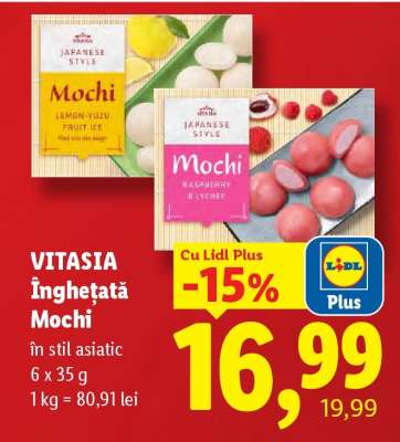 VITASIA Înghețată Mochi