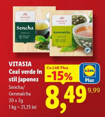 VITASIA Ceai verde în stil japonez