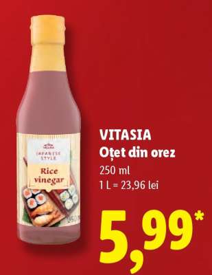 VITASIA Oțet din orez