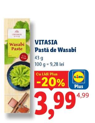 VITASIA Pastă de Wasabi