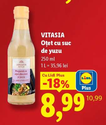 VITASIA Oțet cu suc de yuzu