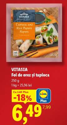 VITASIA Foi de orez și tapioca
