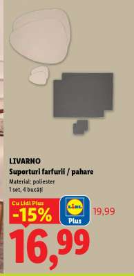 LIVARNO Suporturi farfurii / pahare