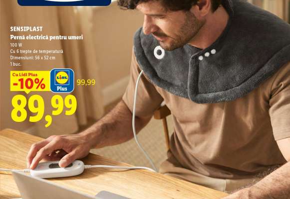 SENSIPLAST Pernă electrică pentru umeri