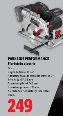 PARKSIDE PERFORMANCE Fierăstrău electric