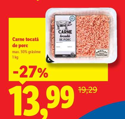 Carne tocată de porc