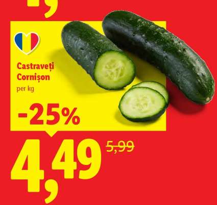 Castraveți cornișon