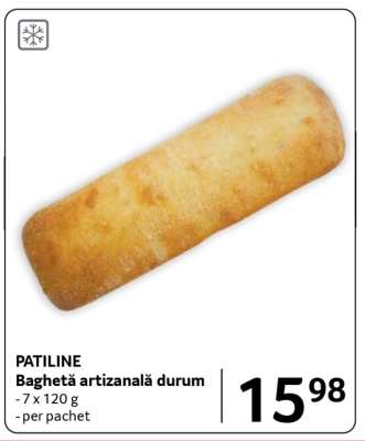 PATILINE Baghetă artizanală durum