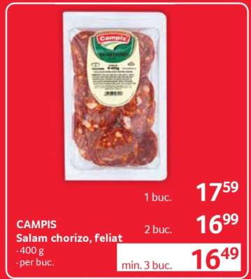 CAMPIS Salam Chorizo feliat