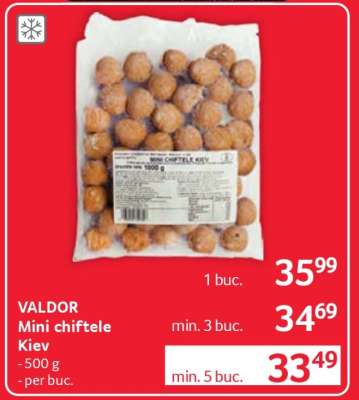 VALDOR Mini chiftele Kiev