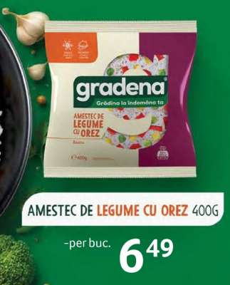 Amestec de Legume cu Orez 400g