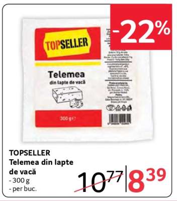 TOPSELLER Telemea din lapte de vacă